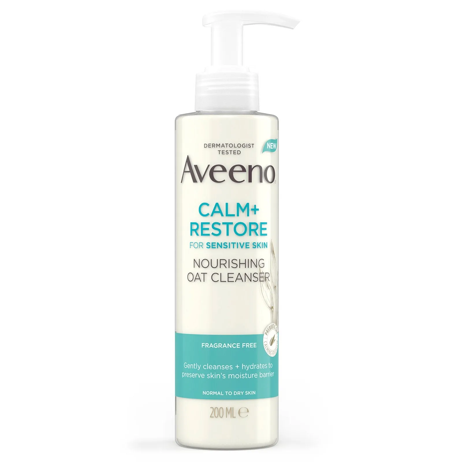 AVEENO (UK) CALM   RESTORE™ NOURISHING OAT CLEANSER, FOR SENSITIVE SKIN