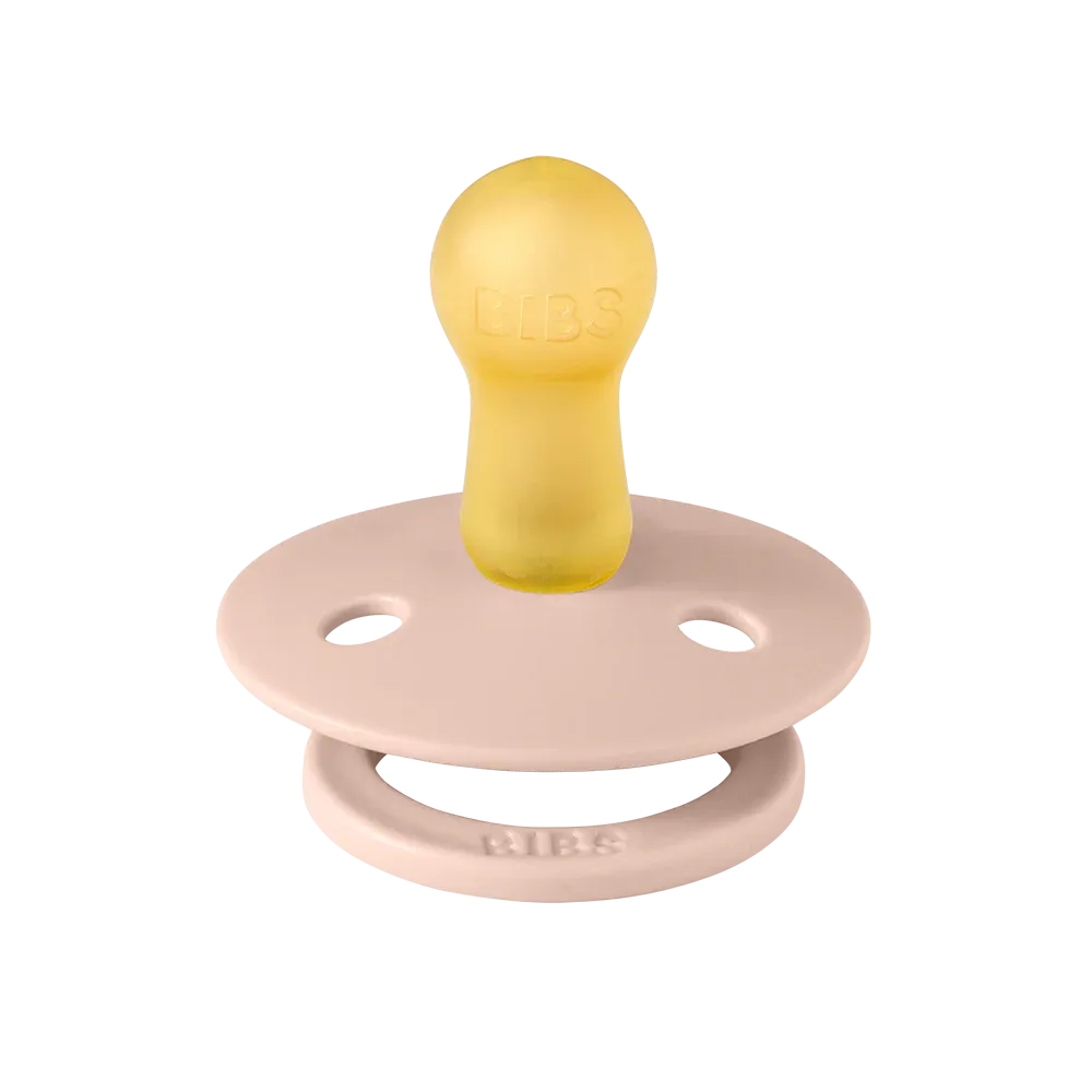 BiBS Pacifier Studio Colour 2 Pack Block - Blush Mix