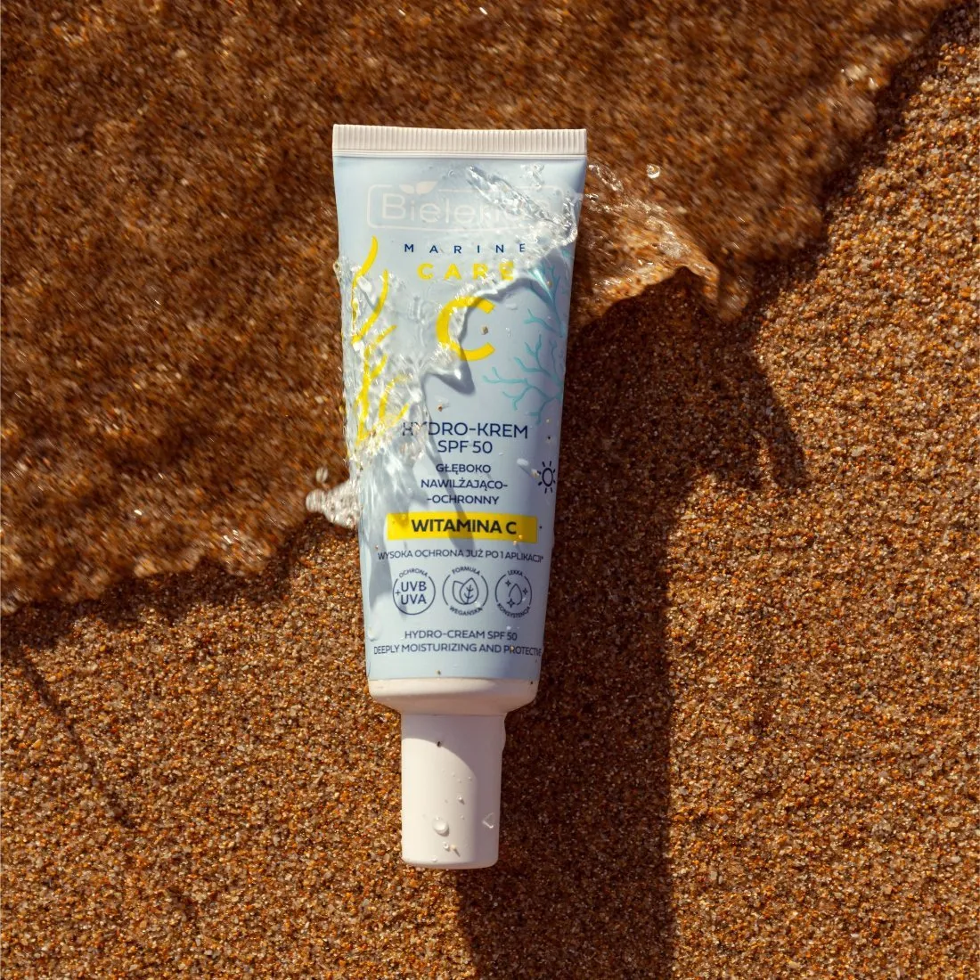 Bielenda C MARINE CARE - Hydro-Cream SPF50 Deeply Moisturizing & Protective 40ml