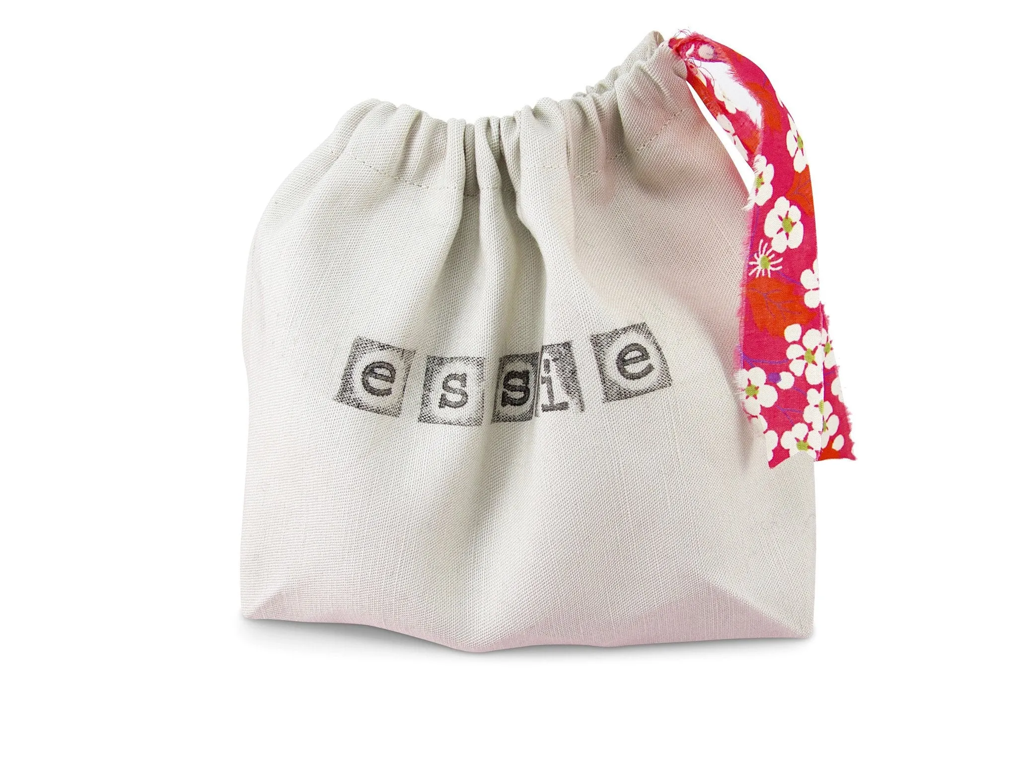 Blush pink linen Anna hair bow