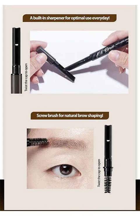 [CLIO] Kill Brow Auto Hard Brow Pencil 0.31g -4 Color