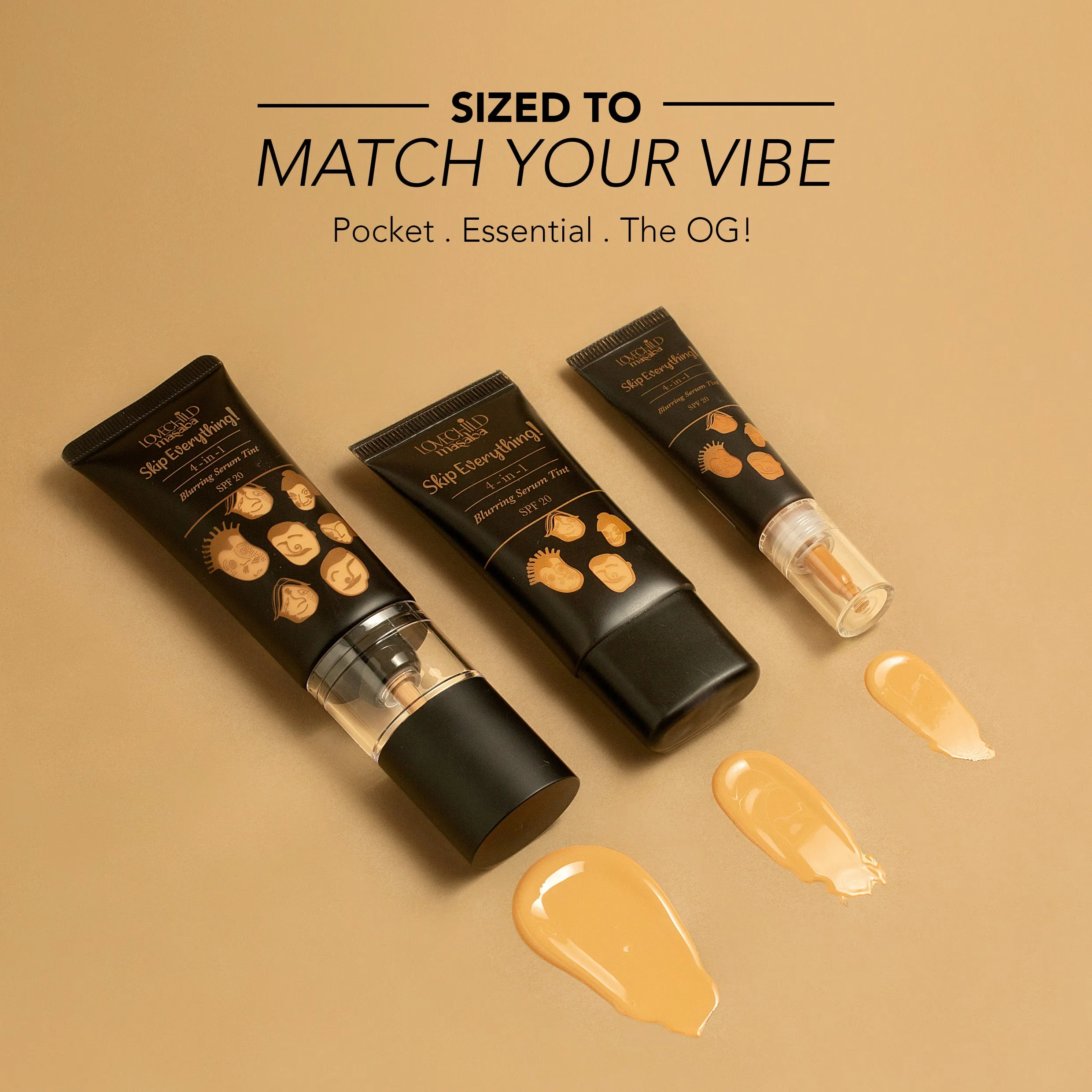 Delicate Darling- Skip Everything Blurring Pocket Serum Skin Tint (10ml)  4-in-1 Benefits