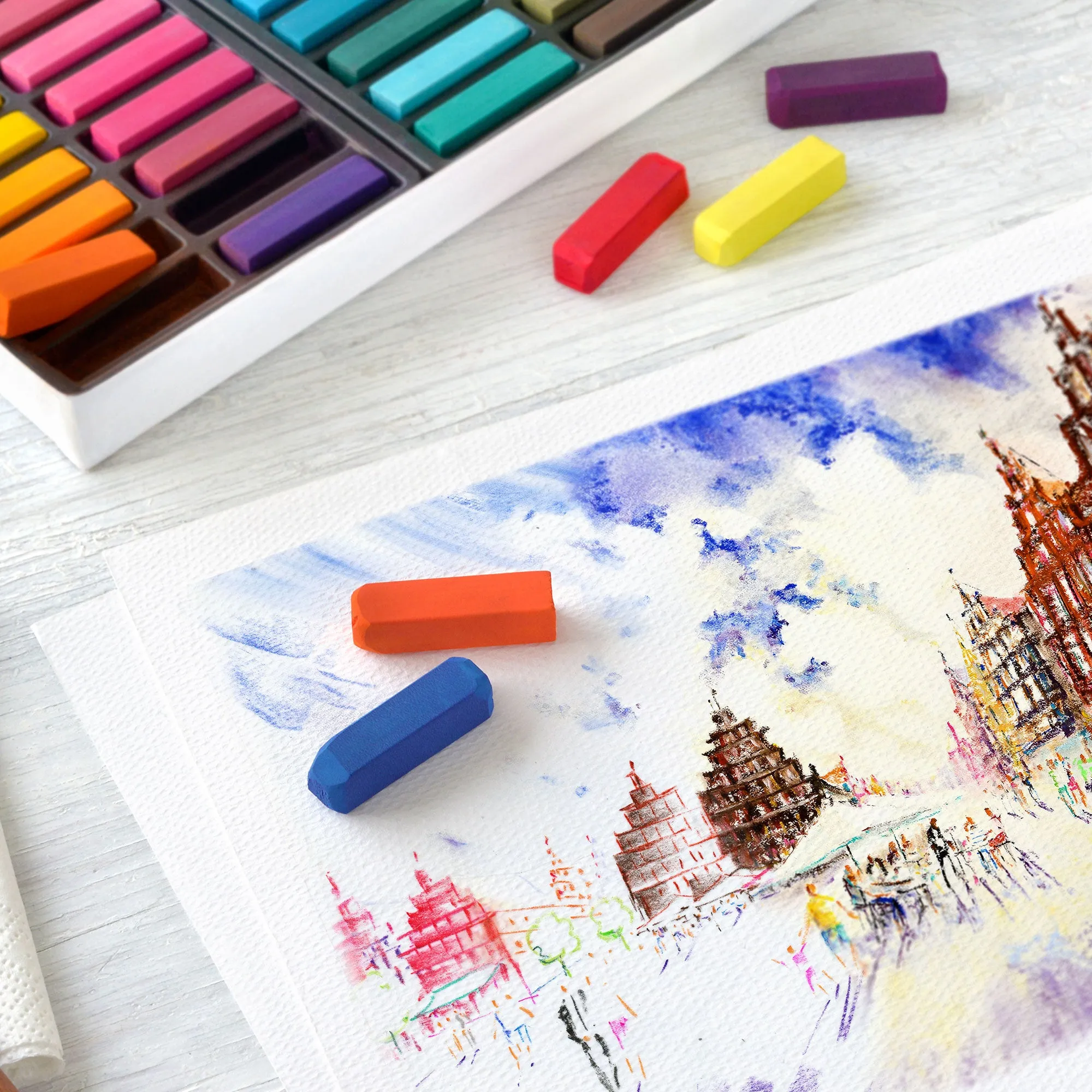 Faber-Castell Mini Soft Pastels - Set of 24