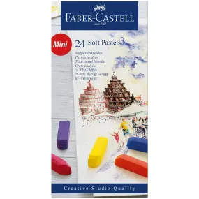 Faber-Castell Mini Soft Pastels - Set of 24