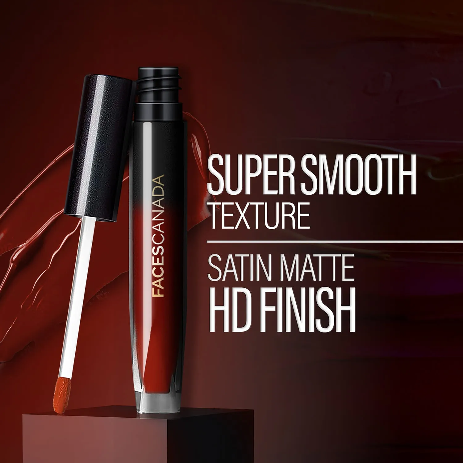 FC Comfy Silk Liquid Lip Color- Elegant Maroon 08