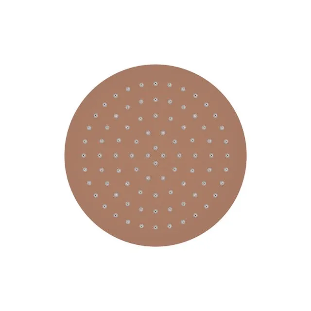 Fienza Kaya Round Shower Head 250mm Brushed Copper