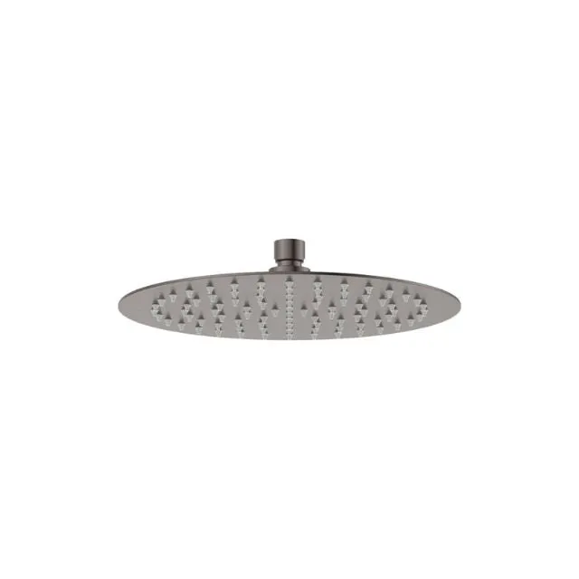 Fienza Kaya Round Shower Head 250mm Gun Metal