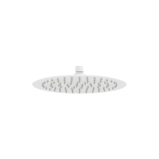 Fienza Kaya Round Shower Head 250mm Matte White