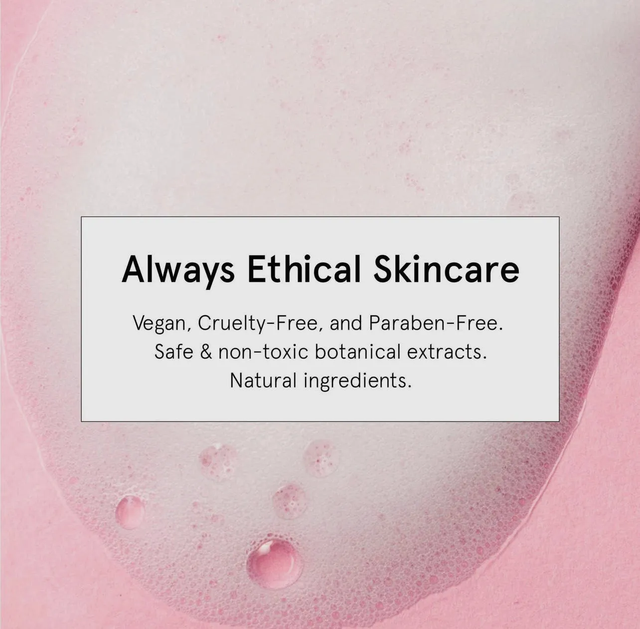 Foaming Face Wash