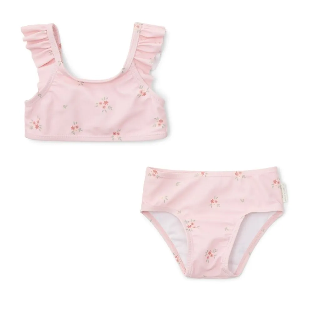 Girls Bikini Swimsuit Set Ruffles Rosy Meadows