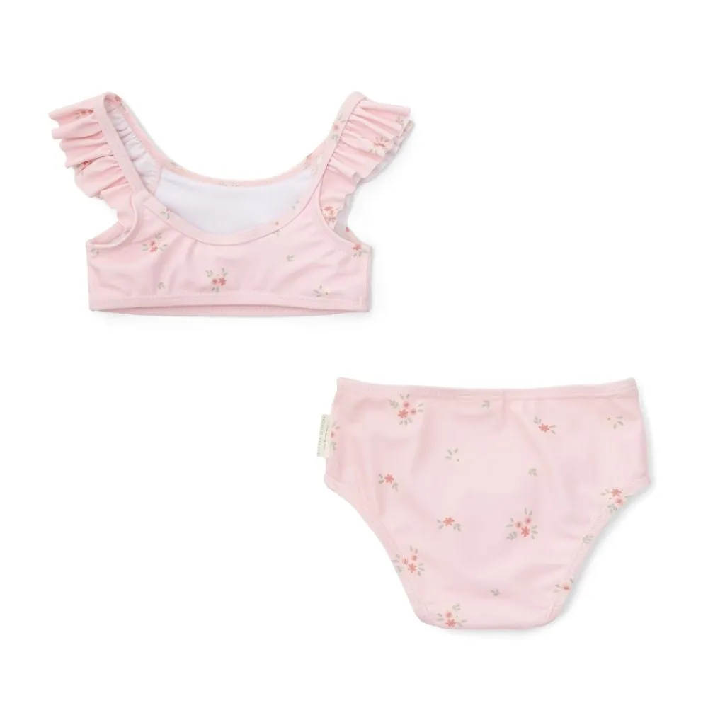 Girls Bikini Swimsuit Set Ruffles Rosy Meadows