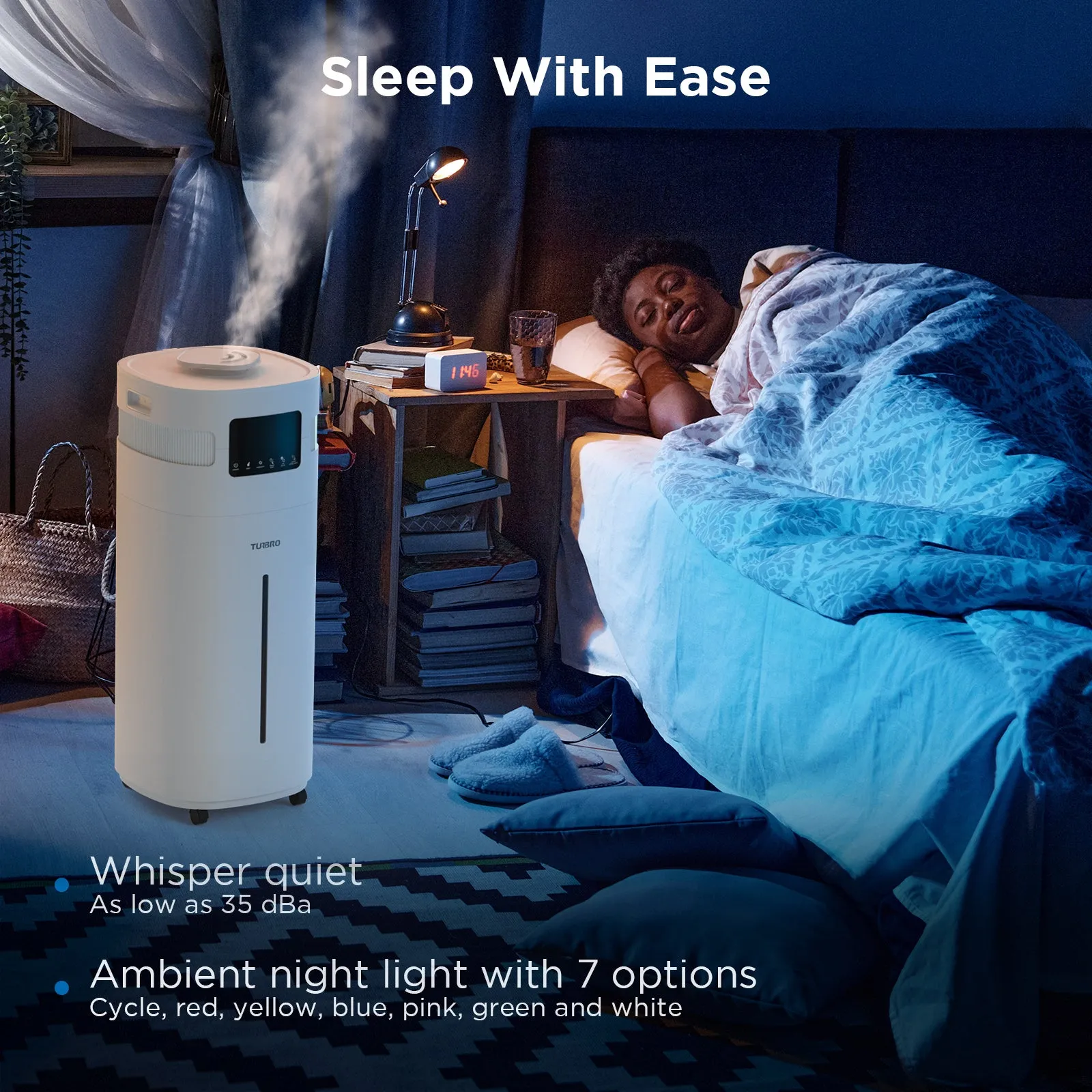 Greenland 5.3Gal Commercial Humidifier for Large Rooms, WiFi Enabled