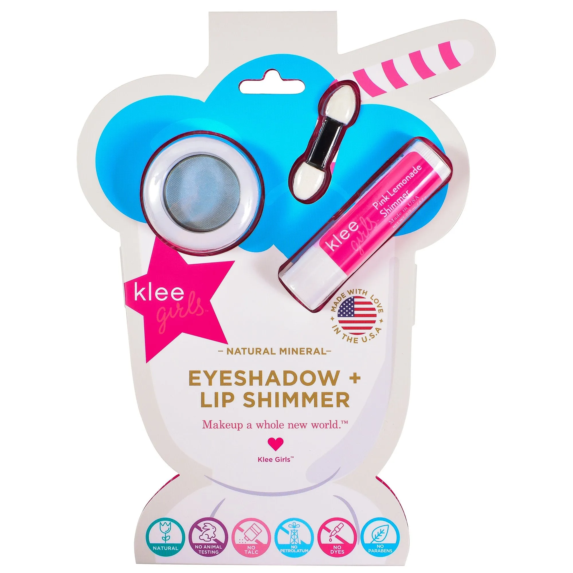 Klee Girls Eyeshadow and Lip Shimmer Duo