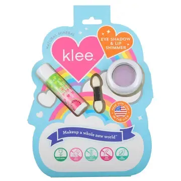 Klee Girls Eyeshadow and Lip Shimmer Duo