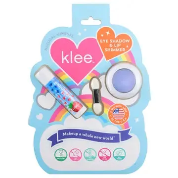 Klee Girls Eyeshadow and Lip Shimmer Duo