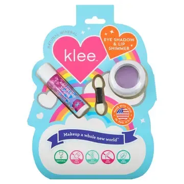 Klee Girls Eyeshadow and Lip Shimmer Duo