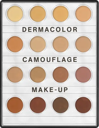 Kryolan Dermacolor Camouflage Creme Mini-Palette 16 Colors