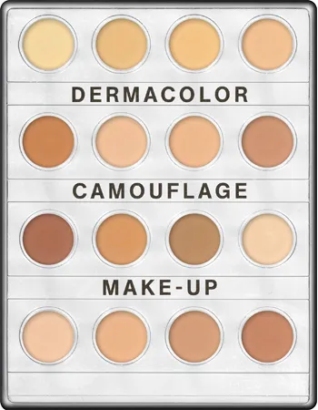 Kryolan Dermacolor Camouflage Creme Mini-Palette 16 Colors