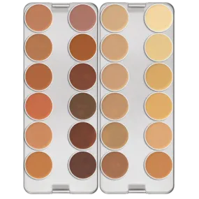 Kryolan Dermacolor Camouflage Creme Palette 24 Colors