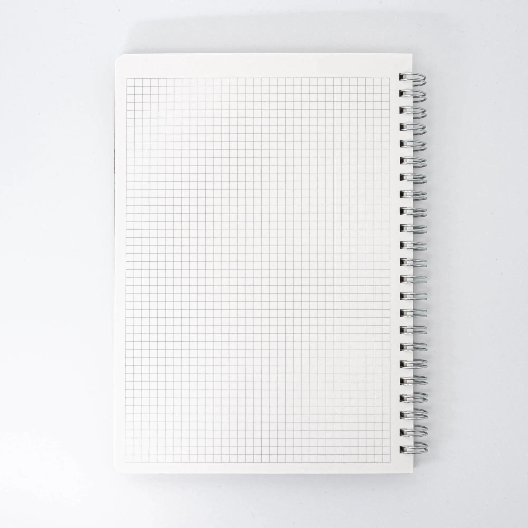 Lavender Mist Pastel Chrysanthemum Hand-Dyed Yuzen Washi Spiral Notebook (A5)