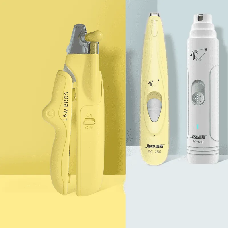 LED Light Pet Nail Clippers for Dogs and Cats