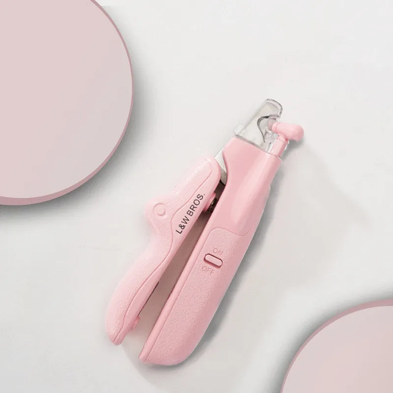 LED Light Pet Nail Clippers for Dogs and Cats