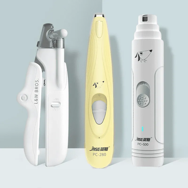 LED Light Pet Nail Clippers for Dogs and Cats