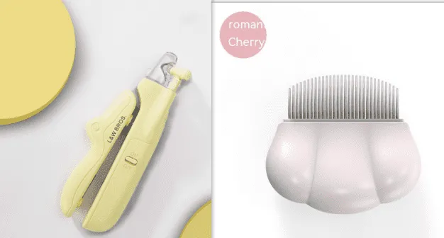 LED Light Pet Nail Clippers for Dogs and Cats