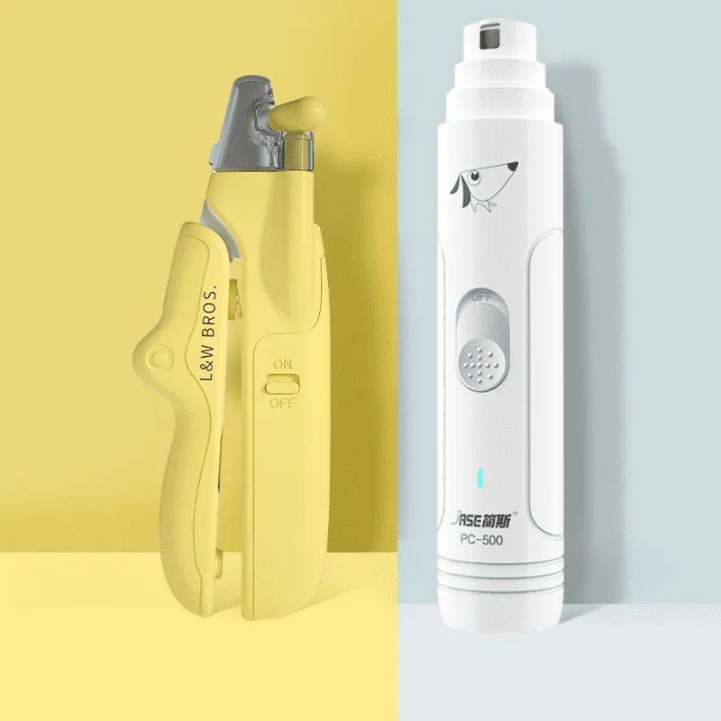 LED Light Pet Nail Clippers for Dogs and Cats