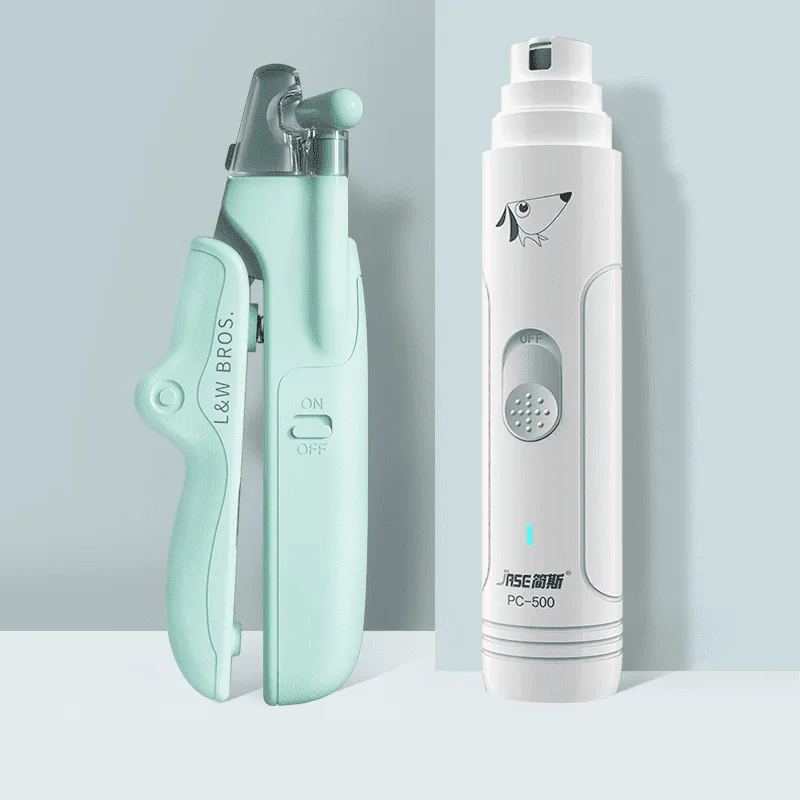 LED Light Pet Nail Clippers for Dogs and Cats