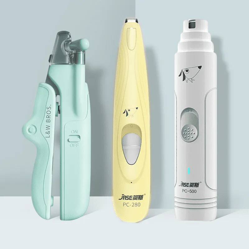 LED Light Pet Nail Clippers for Dogs and Cats