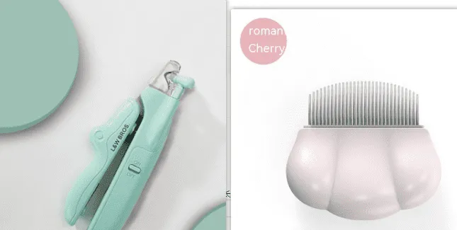 LED Light Pet Nail Clippers for Dogs and Cats