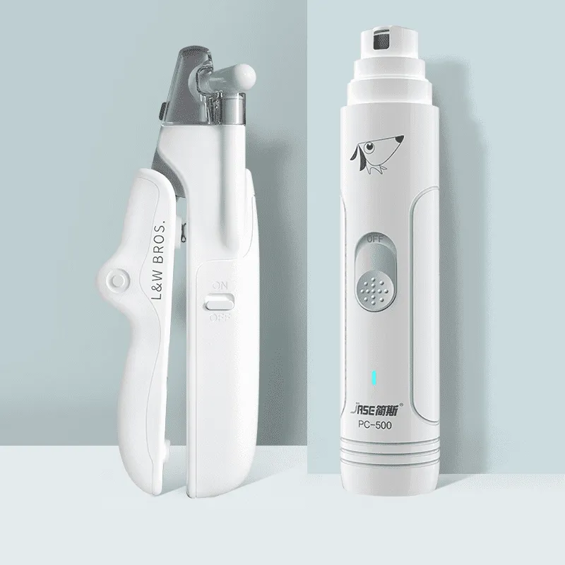 LED Light Pet Nail Clippers for Dogs and Cats