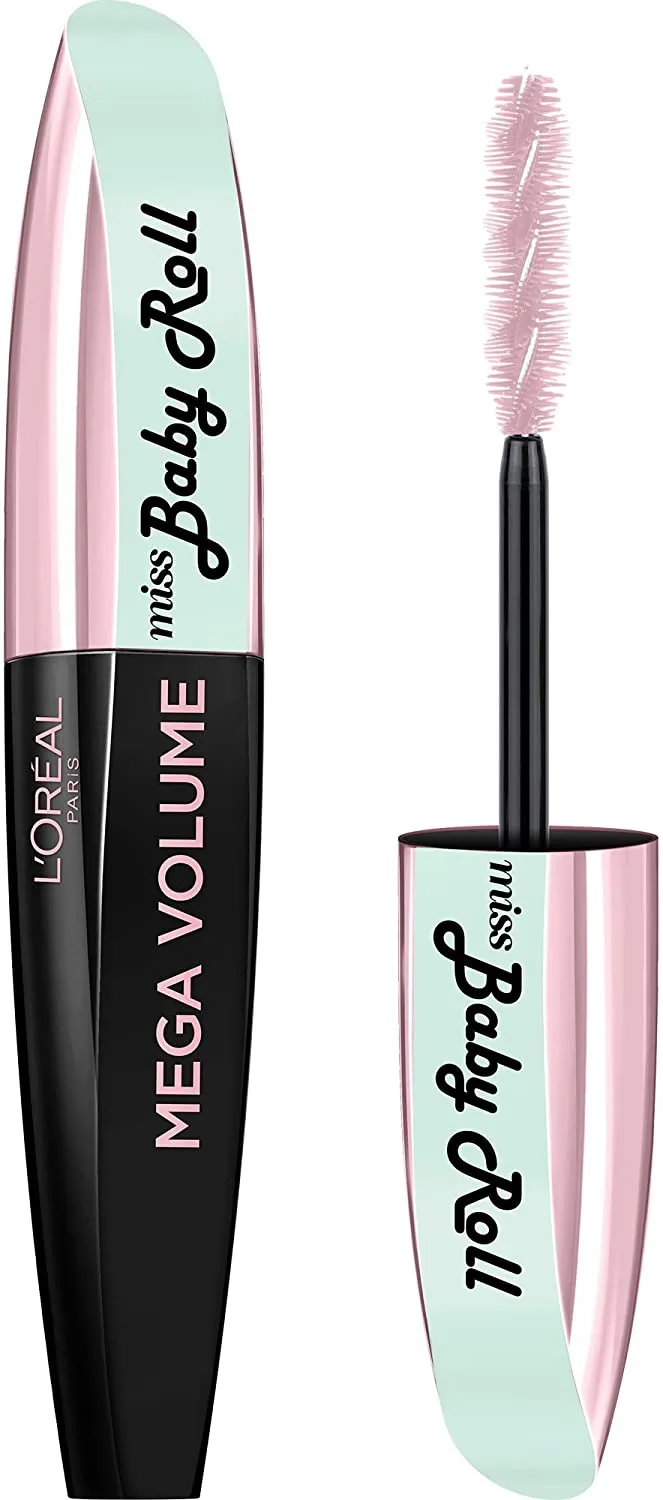 LOreal Paris - Mega Volumen Miss Baby Roll Mascara - Black