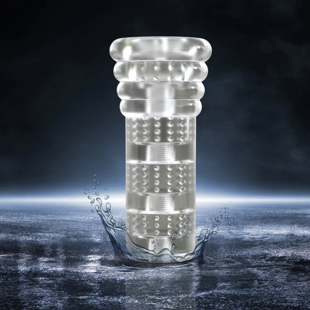 M For Men By Blush® | Soft & Wet All Nighter Clear Masturbator / Stroker