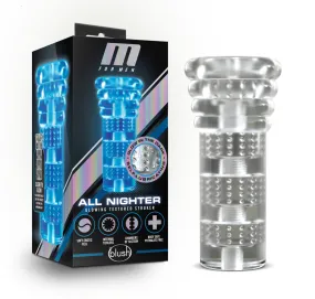 M For Men By Blush® | Soft & Wet All Nighter Clear Masturbator / Stroker