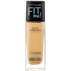 MAYBELLINE - Fit Me Matte   Poreless Foundation 220 Natural Beige - 1 fl. oz. (30 ml)