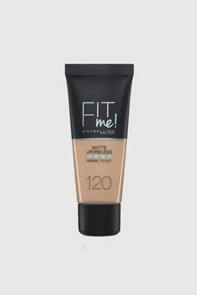 Maybelline Fit Me Matte   Poreless Foundation Normal Oily Skin Classic Ivory 120