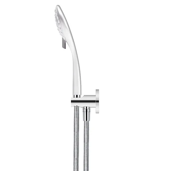 Meir Round 3 Function Hand Shower on Fixed Bracket Chrome