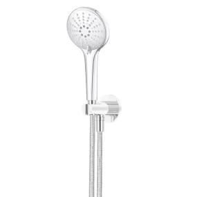 Meir Round 3 Function Hand Shower on Fixed Bracket Chrome