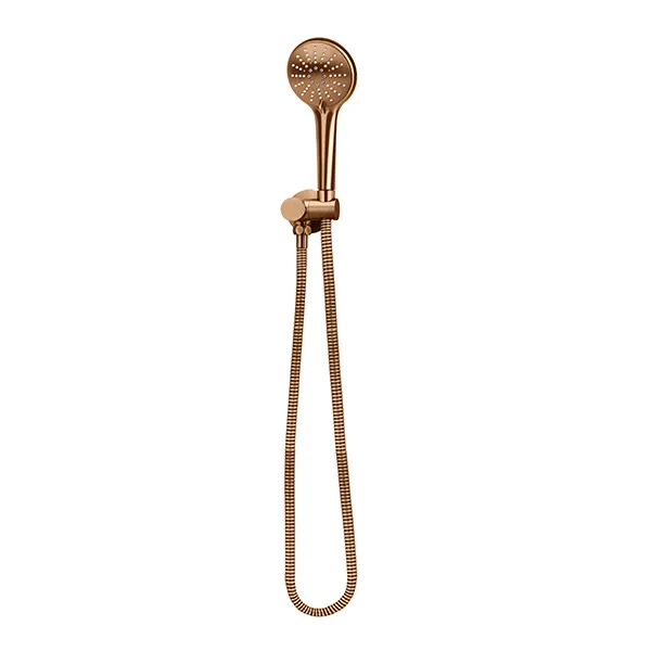 Meir Round 3 Function Hand Shower on Swivel Bracket Lustre Bronze