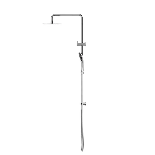 Nero Round Project Twin Shower 4 Star Rating Chrome
