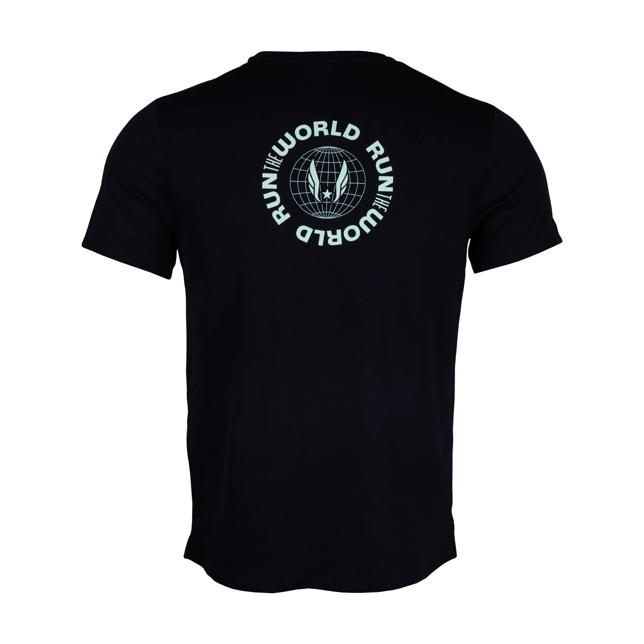 Nike USATF Men's Dri-FIT Miler Short Sleeve T-Shirt