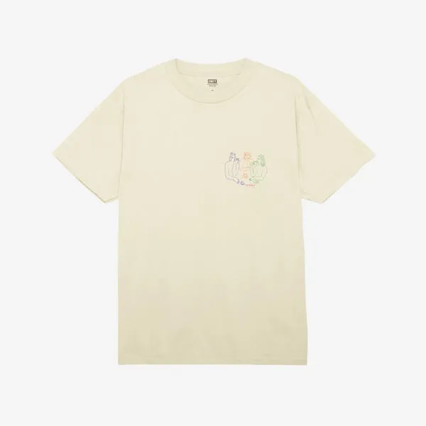 Obey Cup of Tea T-Shirt - Cream