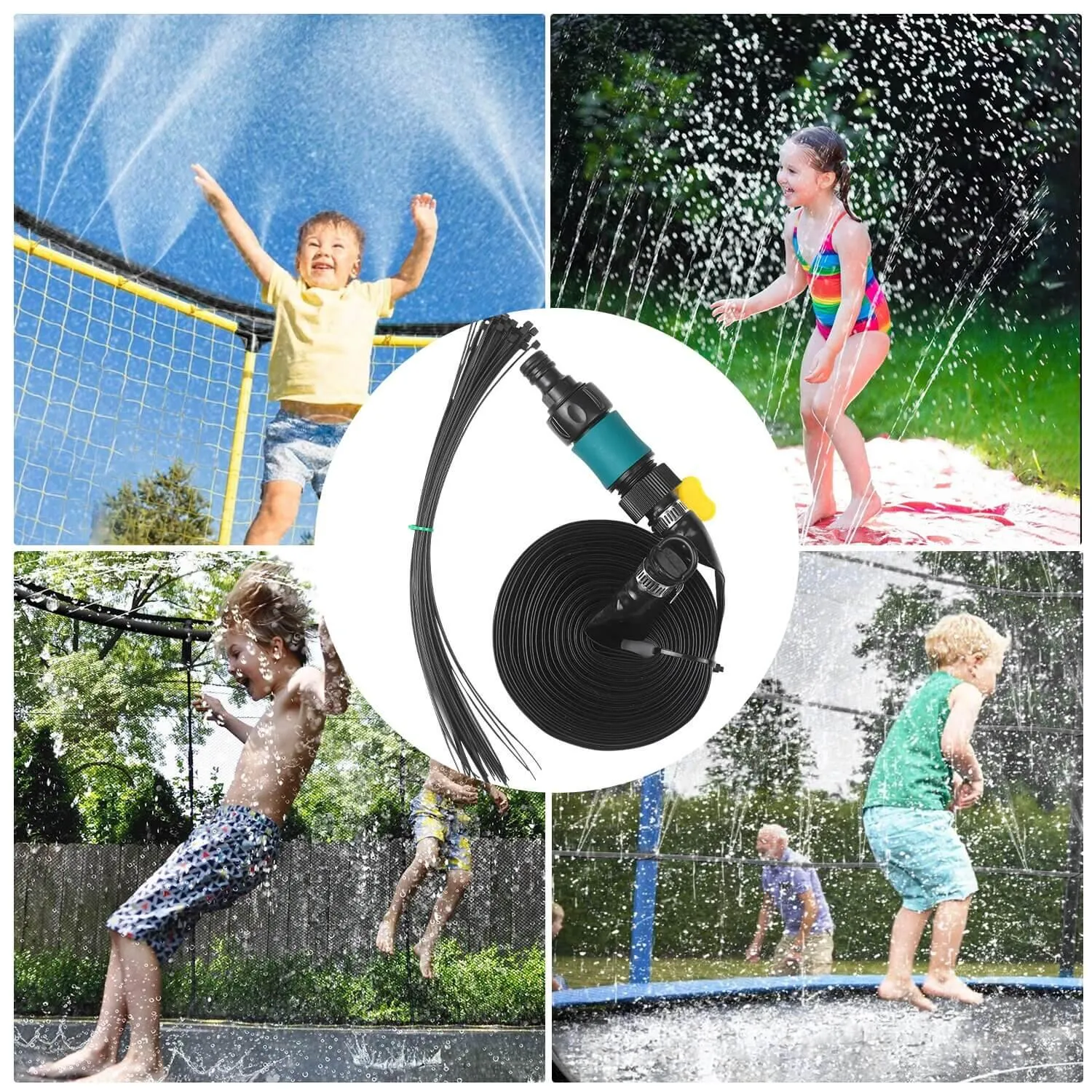 Outdoor Trampoline Sprinkle For Kids