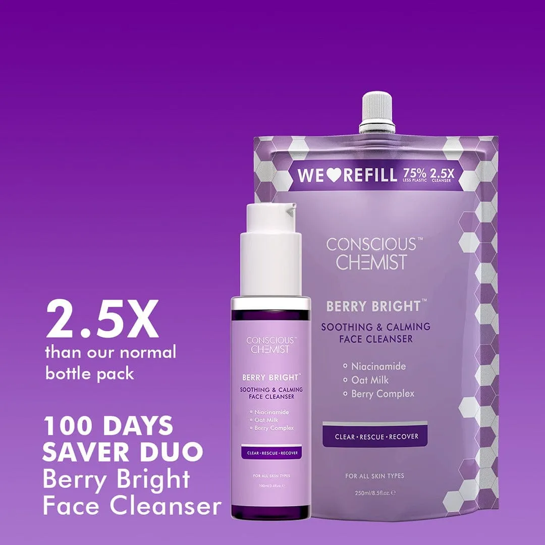Pore Refining Face Wash & Refill Pack | 100 Days Pack | 250 ml
