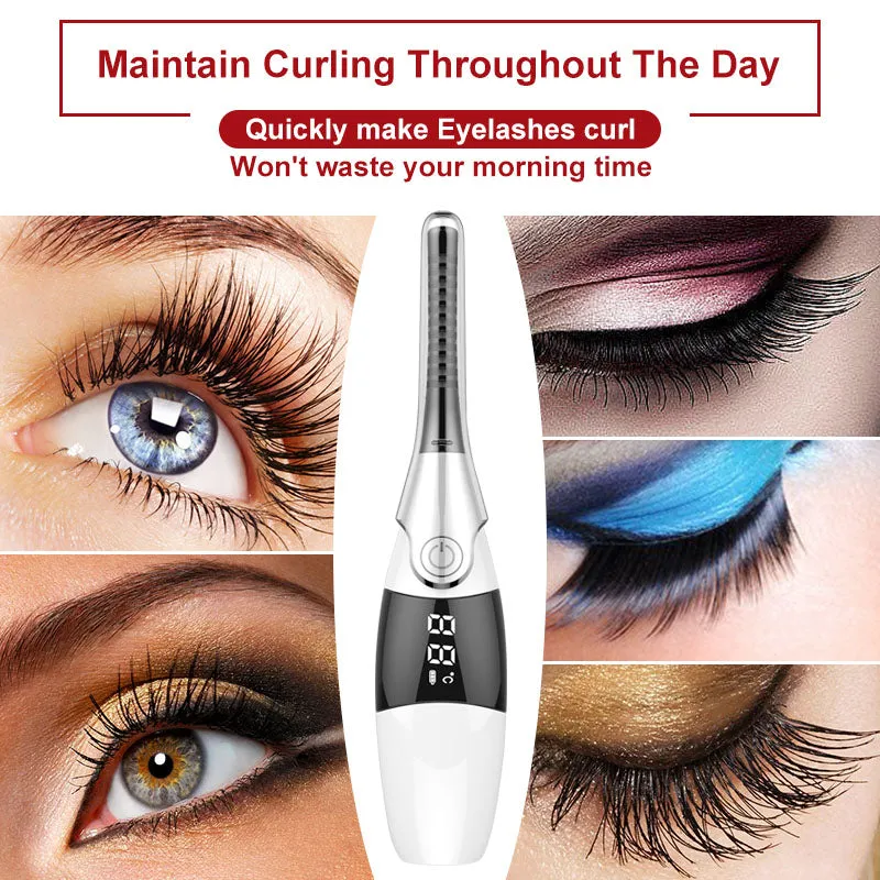 Portable Fast Heated Electric Long Lasting Eyelash Curler