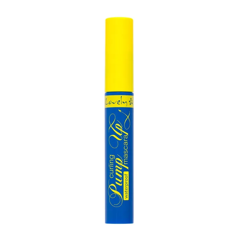 Pump Up Curling Waterproof Mascara wodoodporny podkręcający tusz do rzęs Black 8g