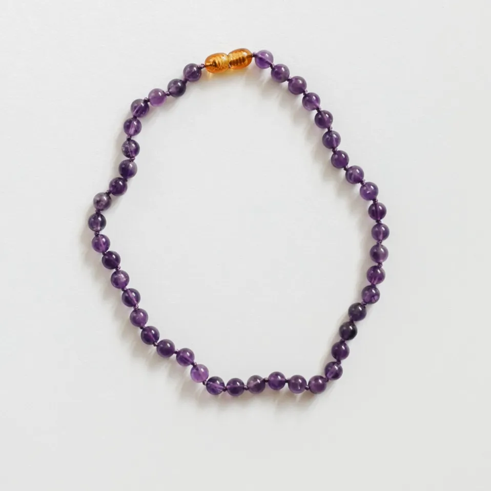 Pure Gemstone   Amethyst Necklace - CanyonLeaf
