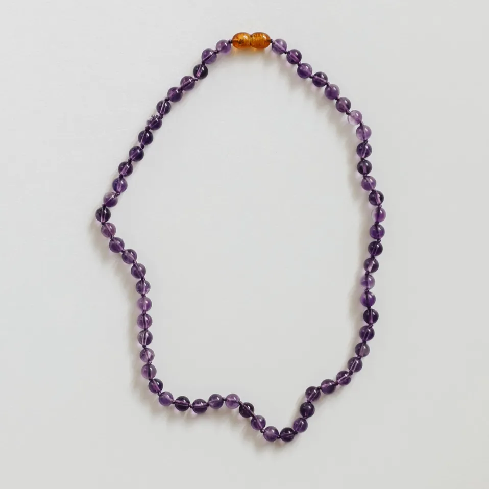 Pure Gemstone   Amethyst Necklace - CanyonLeaf